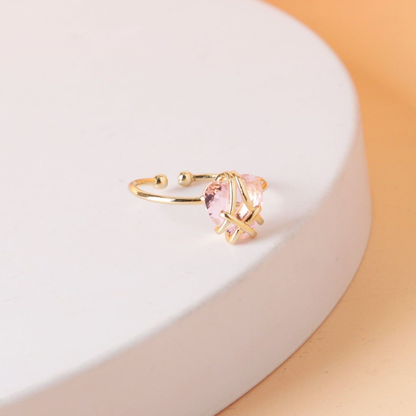 Barbie Diamond Castle Heart Ring 💖💎✨