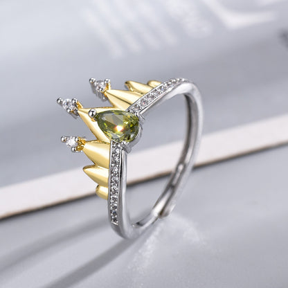 Tiana Crown Ring - The Princess & The Frog Edition 💚👑✨