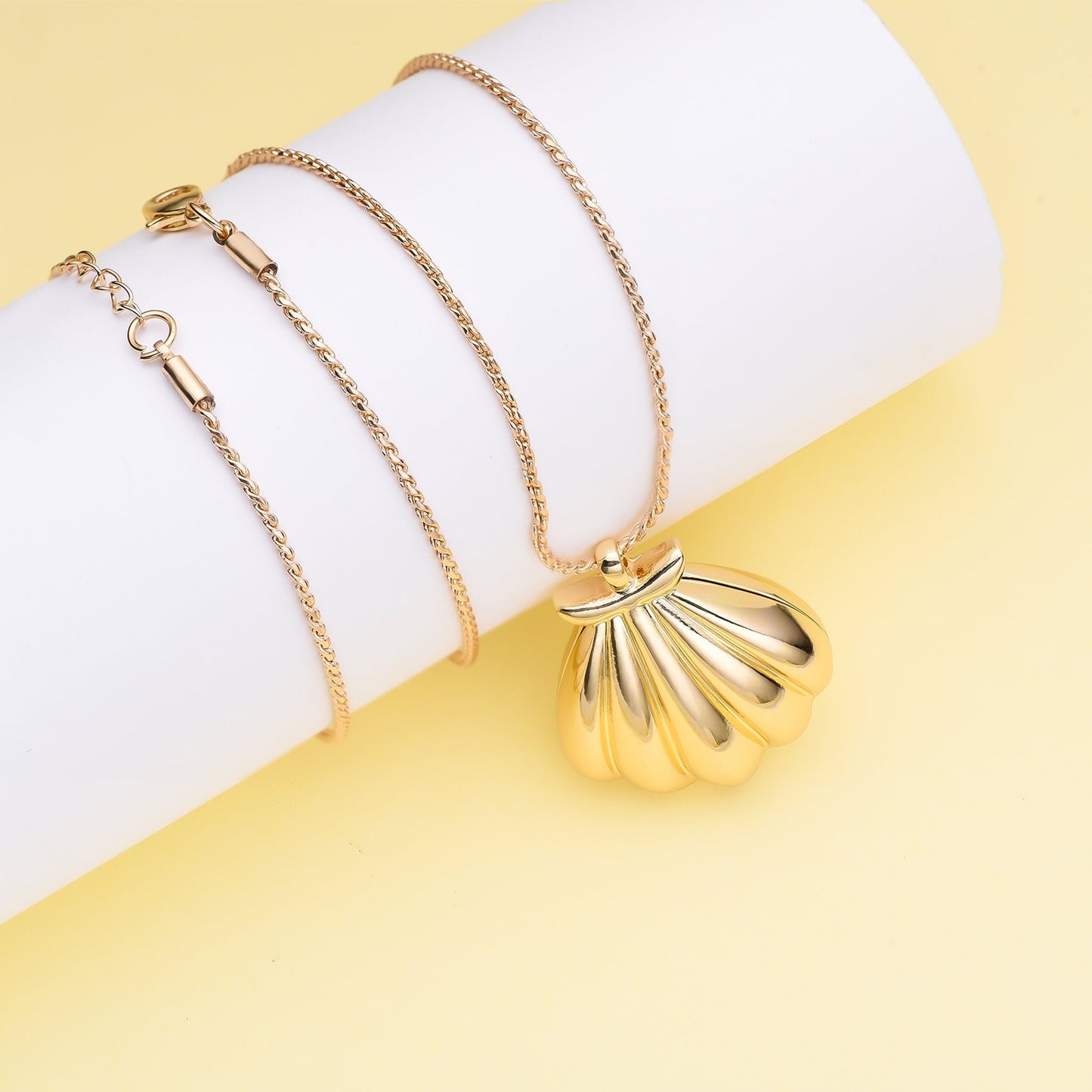 Melody Ocean Locket Necklace 🌊🐚✨