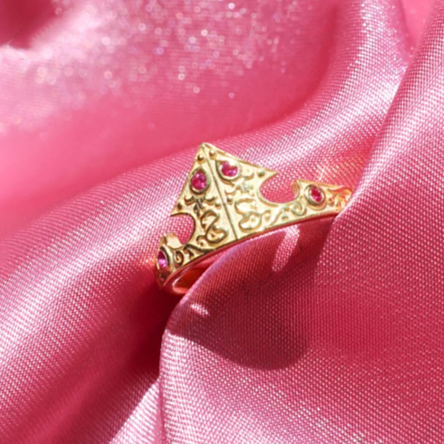 Aurora Crown Ring - Sleeping Beauty Edition  💖👑✨