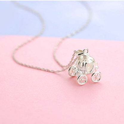Cinderella Pumpkin Carriage Necklace 🎃✨👑
