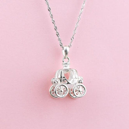 Cinderella Pumpkin Carriage Necklace 🎃✨👑