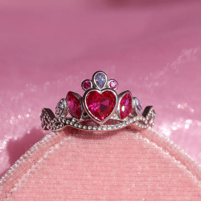 Barbie Princess Charm School Crown Ring 👑💖✨