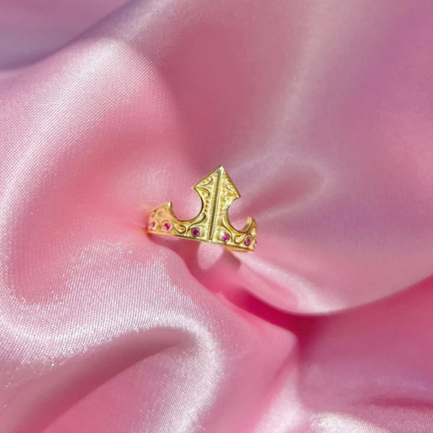 Aurora Royal Dream Crown Ring - Sleeping Beauty Edition 👑✨💖