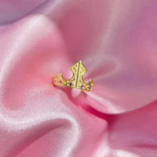 Aurora Royal Dream Crown Ring - Sleeping Beauty Edition 👑✨💖