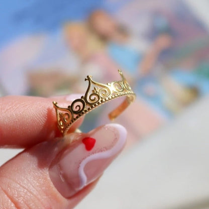 Barbie Crown Ring - The Princess & The Pauper Edition 👑✨
