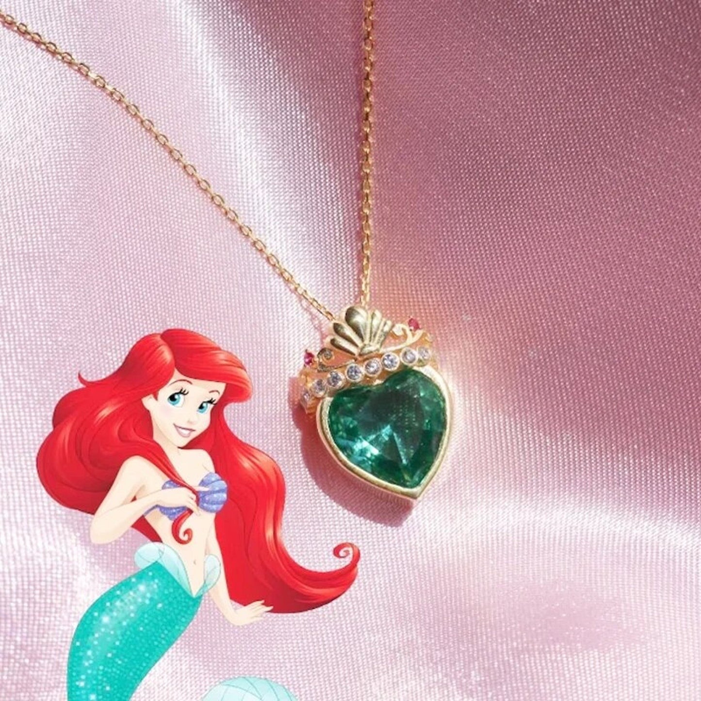 Ariel Enchanted Necklace - Golden Ocean Edition 🧜🏻‍♀️✨