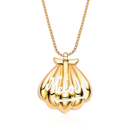 Melody Ocean Locket Necklace 🌊🐚✨