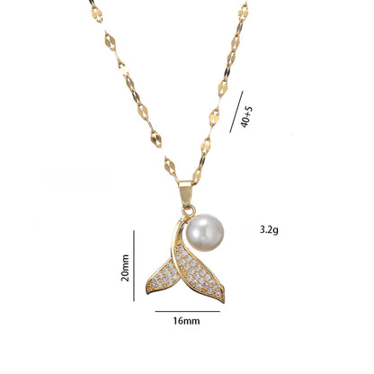 Ariel Magic Pearl Necklace - Ocean Treasure Edition 🧜🏻‍♀️🐚✨