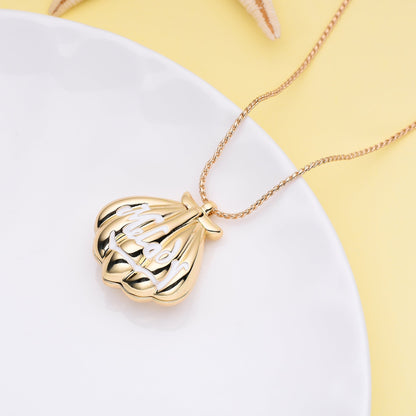 Melody Ocean Locket Necklace 🌊🐚✨