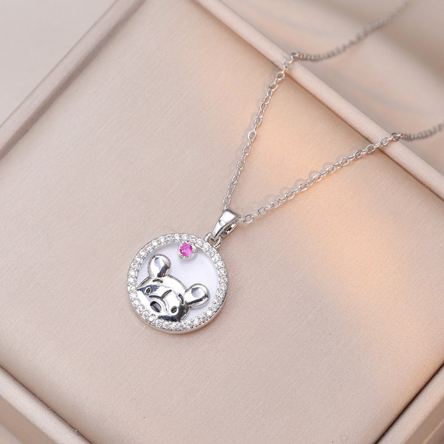 Winnie the Pooh Necklace - Sweet Charm Edition 🍯✨