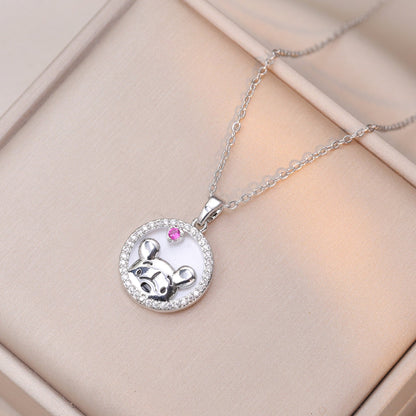 Winnie the Pooh Necklace - Sweet Charm Edition 🍯✨