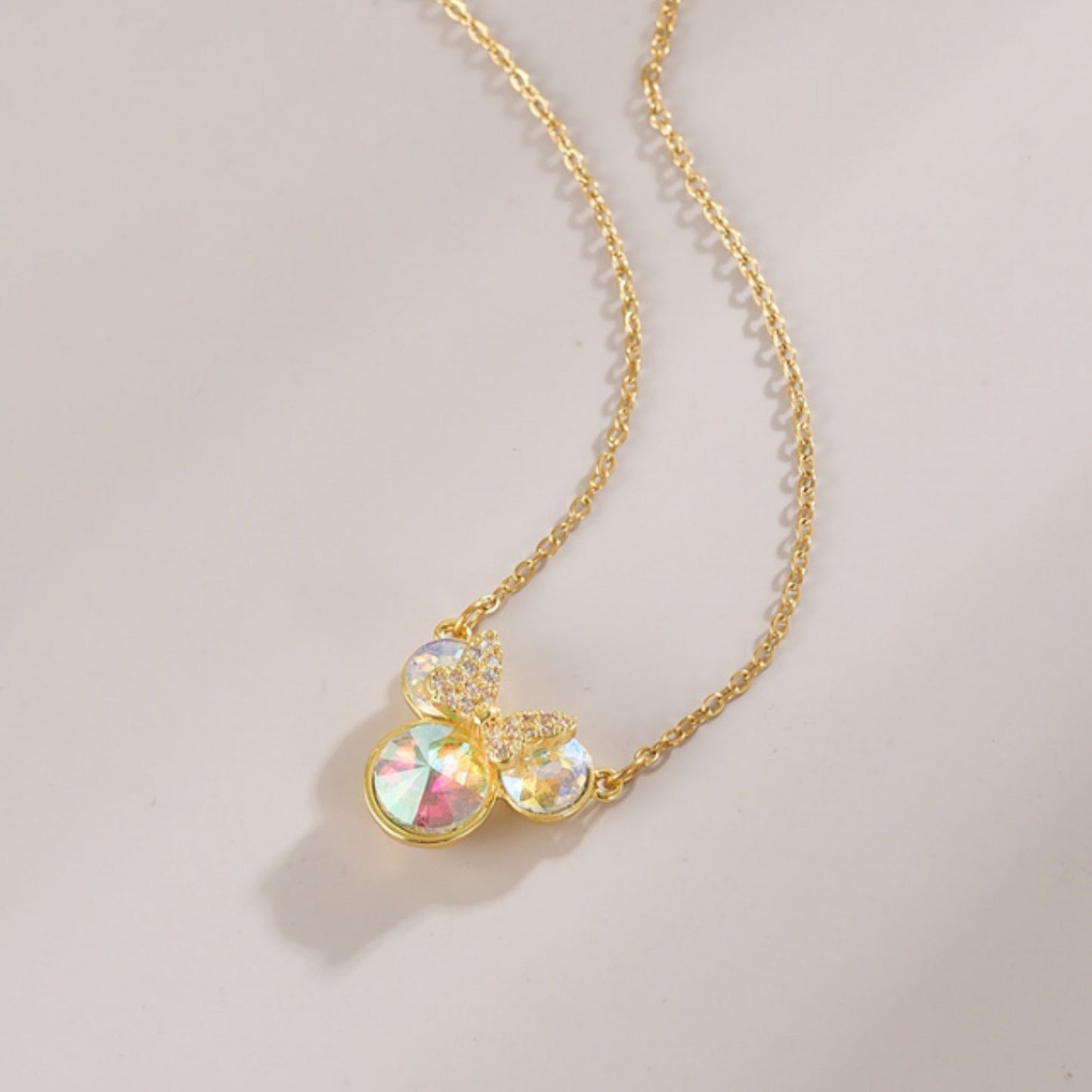 Minnie Mouse Necklace - Timeless Charm Edition 🎀✨