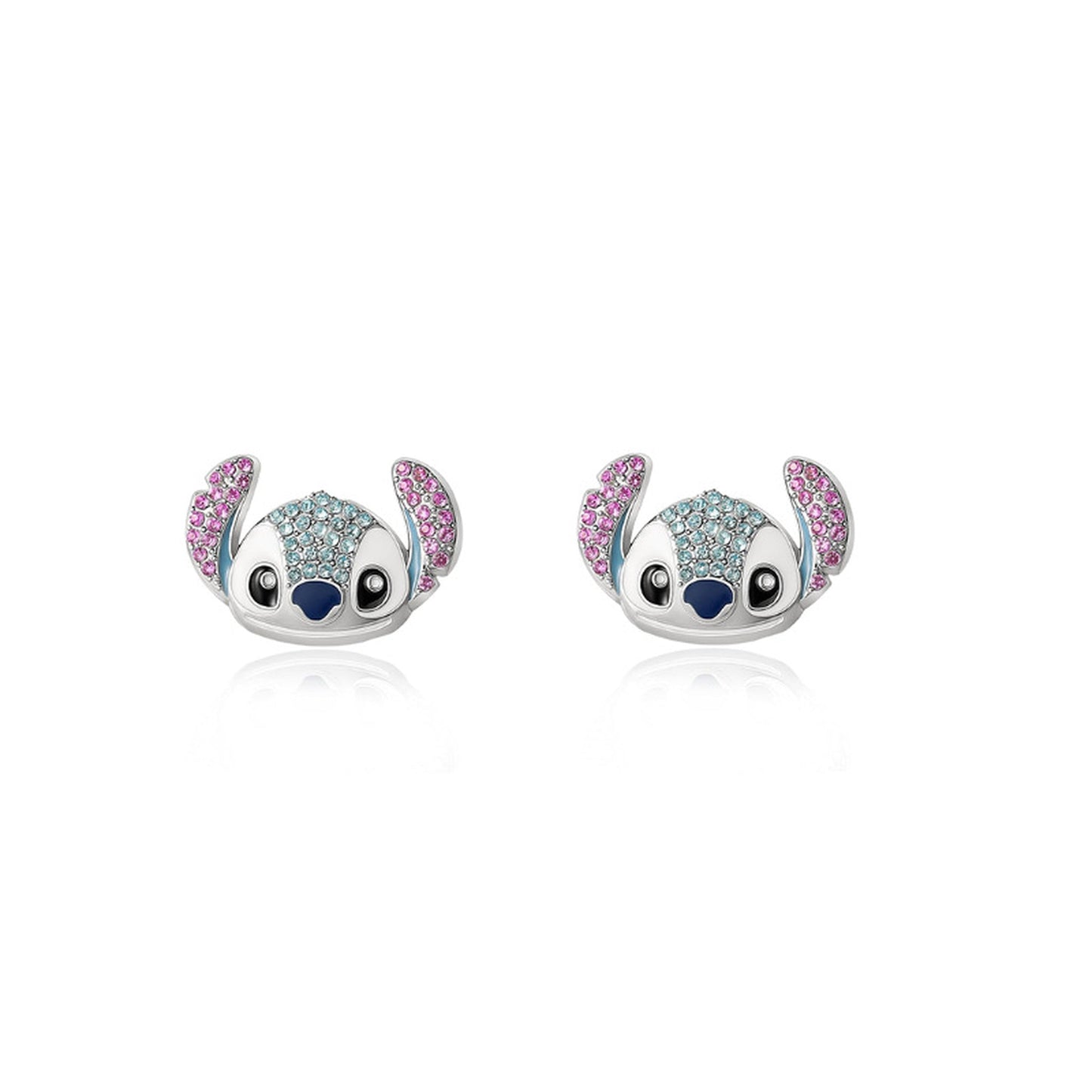 Stitch Ohana Heart Jewelry 💙🌺✨