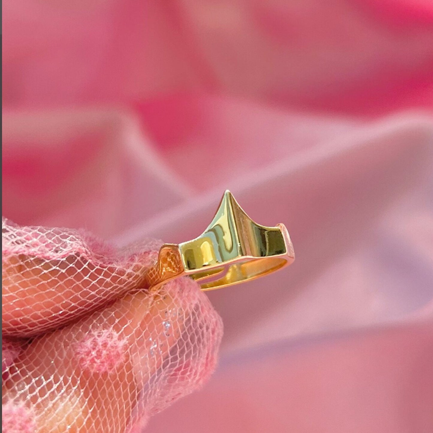 Ariel Crown Ring - Ocean Elegance Edition 🧜🏻‍♀️👑✨